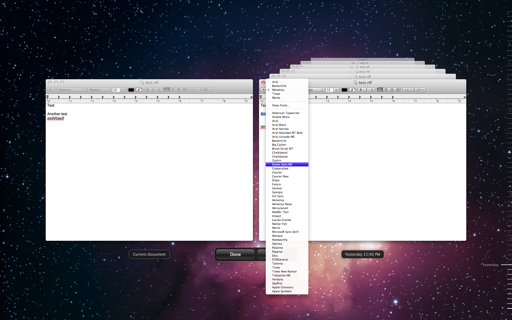 Versions Browse Edit DP4