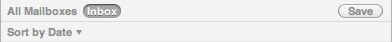 Mail Save Search