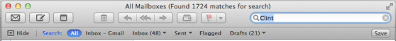 Mail Search Bar DP4